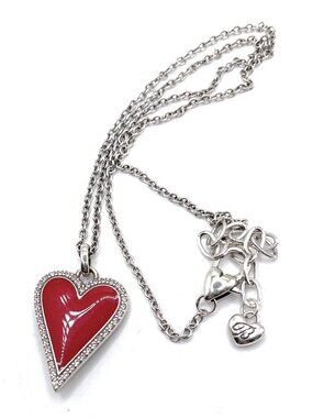Brighton Dazzling Love Red Heart Necklace - 4703